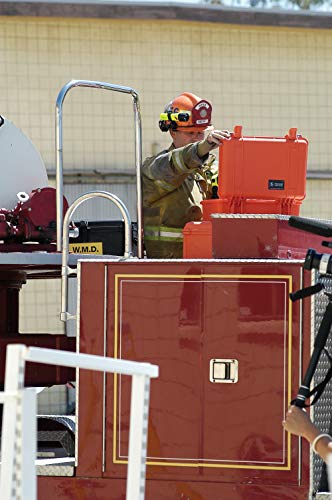 Pelican 1500 Camera Case With Foam (Orange)