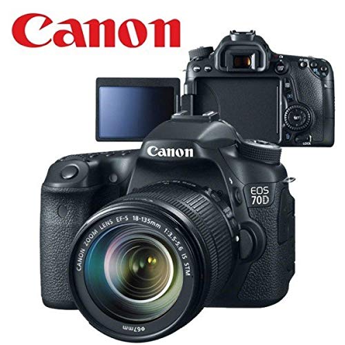 Canon EOS 70D Digital SLR Camera with 18-135mm STM Lens
