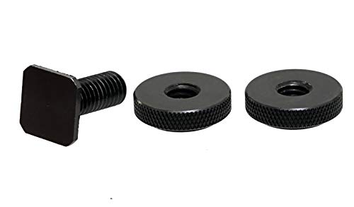 (2 Packs) Fotasy Hot Shoe to 3/8" Adapter, Camera Hot Shoe Mount Adapter, Flash Shoe to 3/8-16 Male Post Adapter with Locking Disk