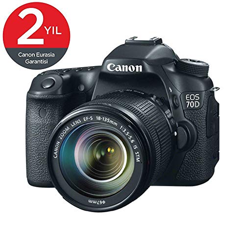 Canon EOS 70D Digital SLR Camera with 18-135mm STM Lens