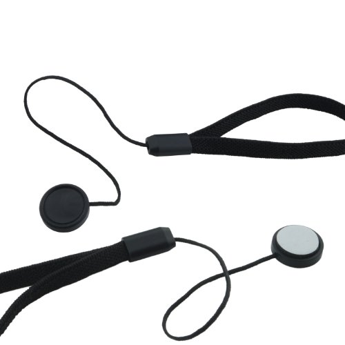 52mm Lens Cap Bundle - 4 Snap-on Lens Caps for DSLR Cameras - 4 Lens Cap Keepers - Microfiber Cleaning Cloth Included - Compatible Nikon, Canon, Sony Cameras (52mm)