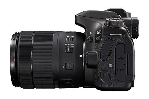 Canon Digital SLR Camera Body [EOS 80D] and EF-S 18-135mm f/3.5-5.6 Image Stabilization USM Lens with 24.2 Megapixel (APS-C) CMOS Sensor and Dual Pixel CMOS AF (Black)