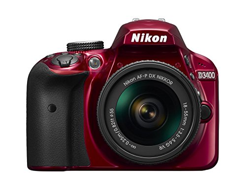 Nikon D3400 w/AF-P DX NIKKOR 18-55mm f/3.5-5.6G VR & AF-P DX NIKKOR 70-300mm f/4.5-6.3G ED (Red)