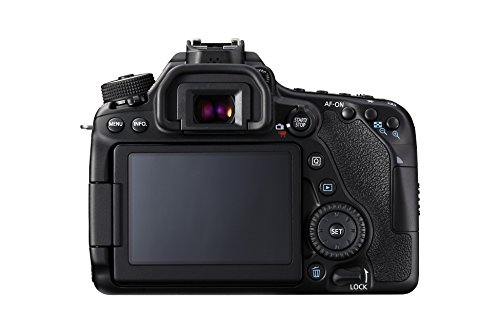Canon Digital SLR Camera Body [EOS 80D] with 24.2 Megapixel (APS-C) CMOS Sensor and Dual Pixel CMOS AF - Black