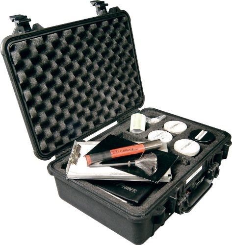 Pelican 1500 Camera Case With Foam (Silver)