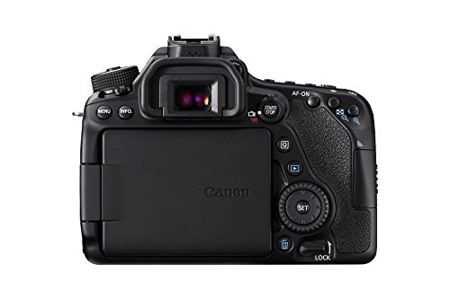 Canon Digital SLR Camera Body [EOS 80D] with 24.2 Megapixel (APS-C) CMOS Sensor and Dual Pixel CMOS AF - Black