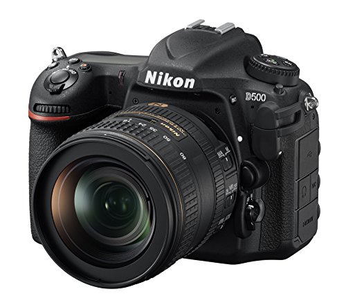 Nikon D500 DX-Format Digital SLR with 16-80mm ED VR Lens Black