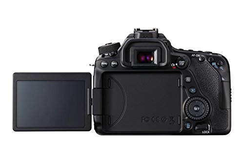 Canon Digital SLR Camera Body [EOS 80D] with 24.2 Megapixel (APS-C) CMOS Sensor and Dual Pixel CMOS AF - Black