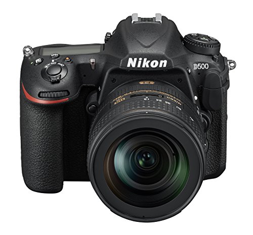 Nikon D500 DX-Format Digital SLR with 16-80mm ED VR Lens Black