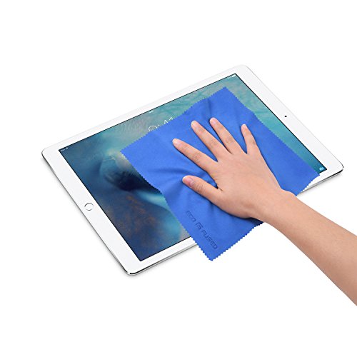 ECO-FUSED Microfiber Cleaning Cloth - 8 x 8 Inch Microfiber Cloth - Pack of 5 Lens Cleaning Wipes - Cleaning Cloth for Glasses, Eyeglasses, Camera Lens & Phones