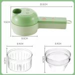 5-in-1 Mini Electric Vegetable Chopper Set