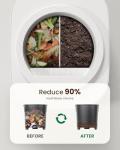 Ouaken 4L Smart Electric Kitchen Composter, Odorless
