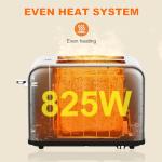 Touch Screen Stainless Steel 2-Slice Toaster