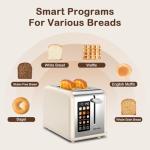 Mecity Smart Touch Screen 2 Slice Toaster