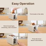 Mecity Smart Touch Screen 2 Slice Toaster