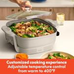 Bella Electric Skillet with Adjustable Temperature Control