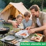 iBayam Heavy Duty Kitchen Scissors and Utensils Set