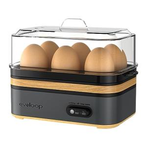 Evoloop Electric Egg Cooker for Soft to Hard Eggs