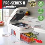 Mueller Pro-Series 12-Blade Mandoline Slicer & Chopper