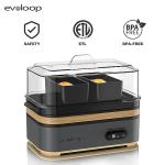 Evoloop Electric Egg Cooker for Soft to Hard Eggs