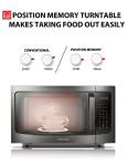 TOSHIBA Smart Sensor Countertop Microwave Oven, 1.6 Cu.ft
