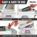 Mueller Pro-Series 12-Blade Mandoline Slicer & Chopper
