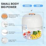 Portable Mini Electric Garlic and Veggie Chopper