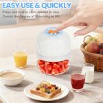Portable Mini Electric Garlic and Veggie Chopper