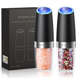 FORLIM Automatic Salt and Pepper Grinder Set