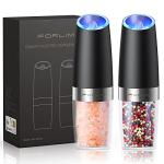 FORLIM Automatic Salt and Pepper Grinder Set