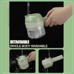 5-in-1 Mini Electric Vegetable Chopper Set