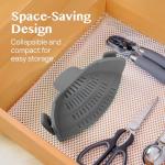 Snap N' Strain Silicone Pasta Strainer Clip-On