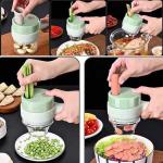 Electric Vegetable Chopper and Mini Food Processor