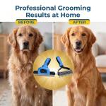 Fur Magic Deshedding Tool & Dematting Comb