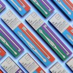 2-Pack Eco-Friendly Bamboo Dog Toothbrushes