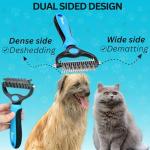 Candure Double-Sided Dematting Comb for Pets
