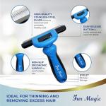 Fur Magic Deshedding Tool & Dematting Comb