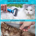 Candure Double-Sided Dematting Comb for Pets
