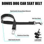 VSPETCC Waterproof Dog Car Seat Cover with Hammock