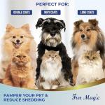 Fur Magic Dematting Comb for Dogs and Cats