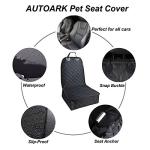 AUTOARK Waterproof Dog Front Seat Cover, Nonslip