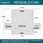 Granbest Waterproof Non-Slip Sofa Cover for Pets