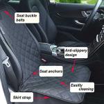 AUTOARK Waterproof Dog Front Seat Cover, Nonslip