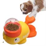 Interactive Yellow Duck Feeder for Dogs and Cats