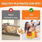 Interactive Duck Toy for Brain Training & Treats