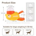 Interactive Yellow Duck Feeder for Dogs and Cats