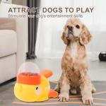 Interactive Yellow Duck Feeder for Dogs and Cats