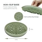 Lesipee Interactive Slow Feeder Bowl for Dogs and Cats