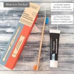 2-Pack Eco-Friendly Bamboo Dog Toothbrushes