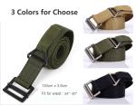 Military Style Nylon Tactical Web Belt with Buckle
